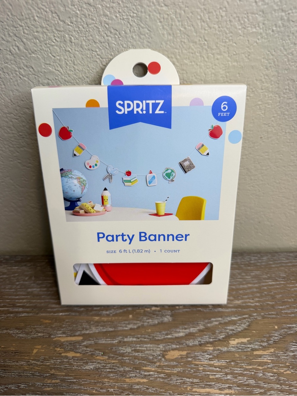 New Target 72" School Icon Classroom Paper Party Banner Decor - Spritz